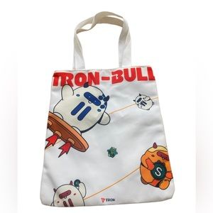 Canvas Tote Bag - Tron (crypto blockchain)